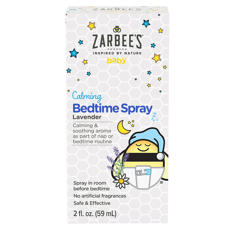 Zarbee's Baby Sleep Spray; Calming Bedtime Spray with Natural Lavender