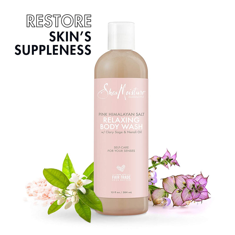 SheaMoisture Relaxing Body Wash All Skin Types Cruelty Free Skin