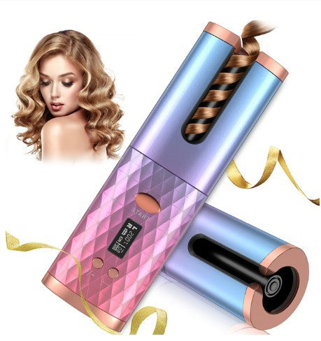 Rechargeable Automatic Hair Curler - WarmEssence Essentials