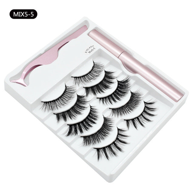 Magnetic eyeliner false eyelashes - WarmEssence Essentials