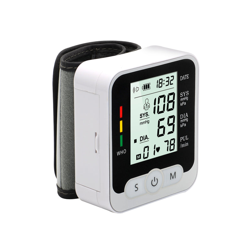 Digital Wrist Blood Pressure Monitor - WarmEssence Essentials