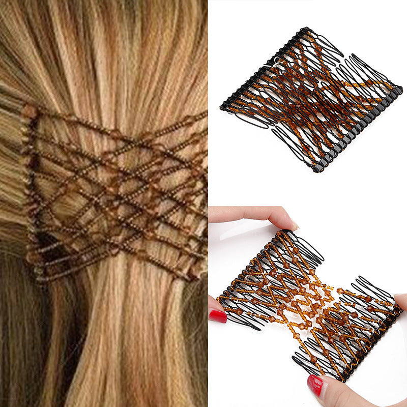 Variety hair comb hair styling wire hair styling beaded magic hair comb styling comb wholesale