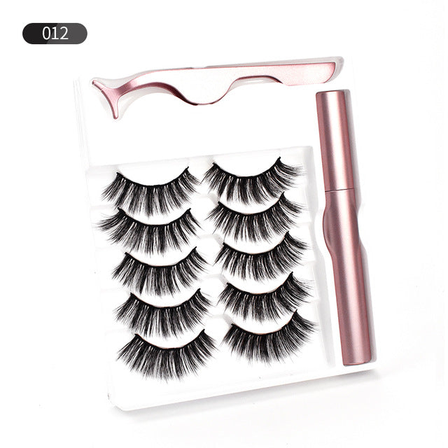 Magnetic eyeliner false eyelashes - WarmEssence Essentials