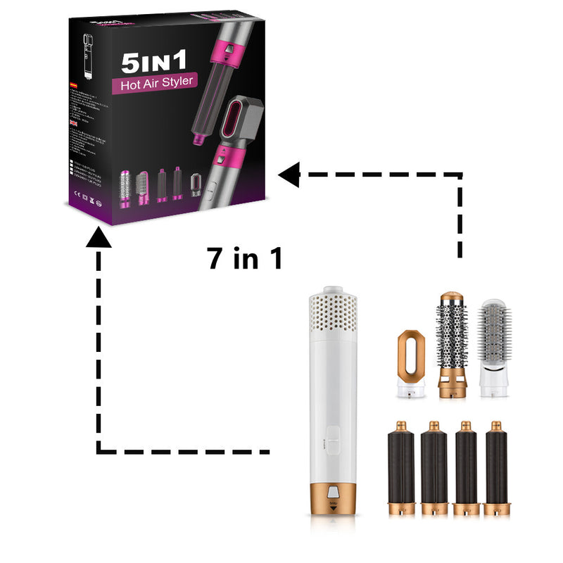 Hot Air Comb Wet And Dry Straightener Curling - WarmEssence Essentials