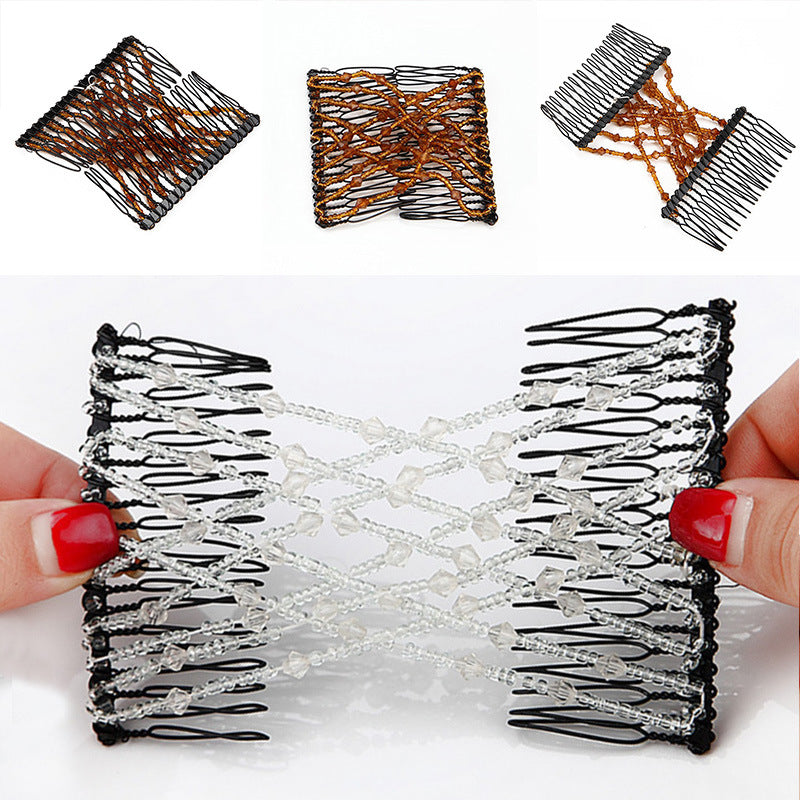 Variety hair comb hair styling wire hair styling beaded magic hair comb styling comb wholesale