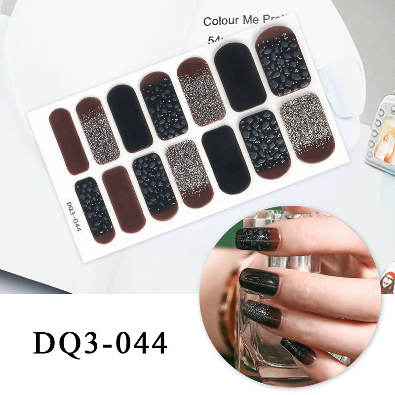 Nail Art Color Nail Stickers Simple Fashion - WarmEssence Essentials