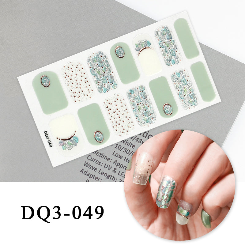 Nail Art Color Nail Stickers Simple Fashion - WarmEssence Essentials