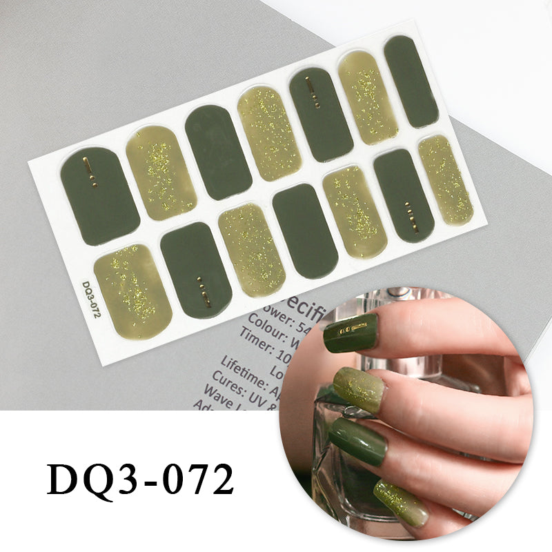 Nail Art Color Nail Stickers Simple Fashion - WarmEssence Essentials