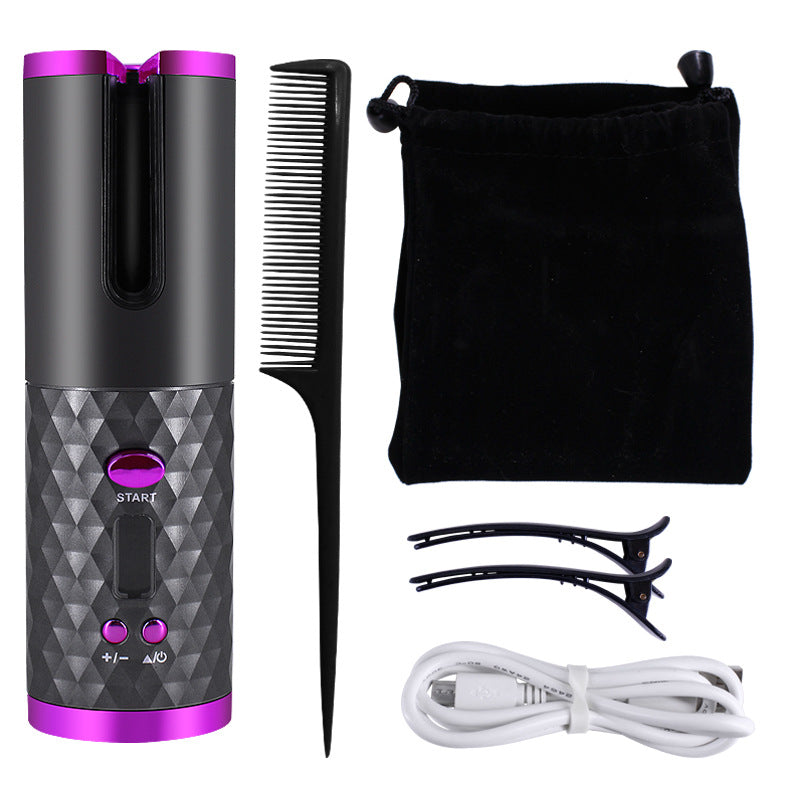 Rechargeable Automatic Hair Curler - WarmEssence Essentials