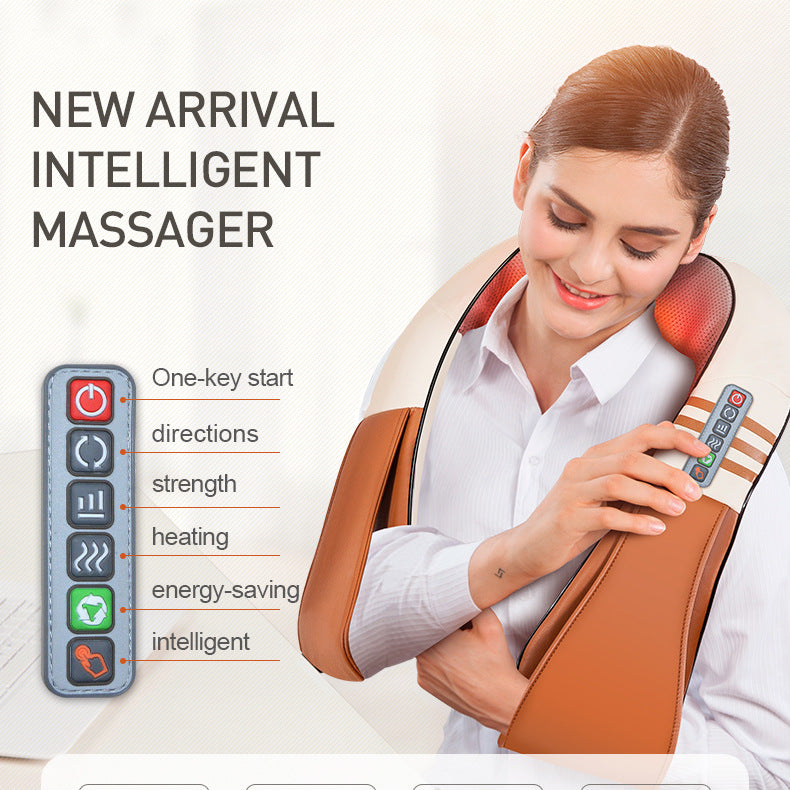 Massage Shawl Shoulder And Neck Massager - WarmEssence Essentials