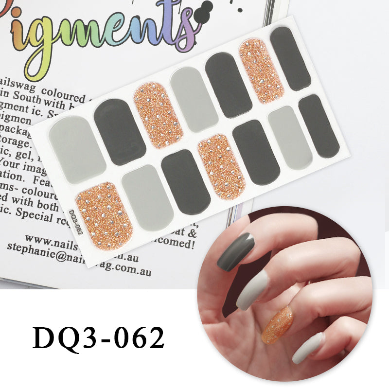 Nail Art Color Nail Stickers Simple Fashion - WarmEssence Essentials