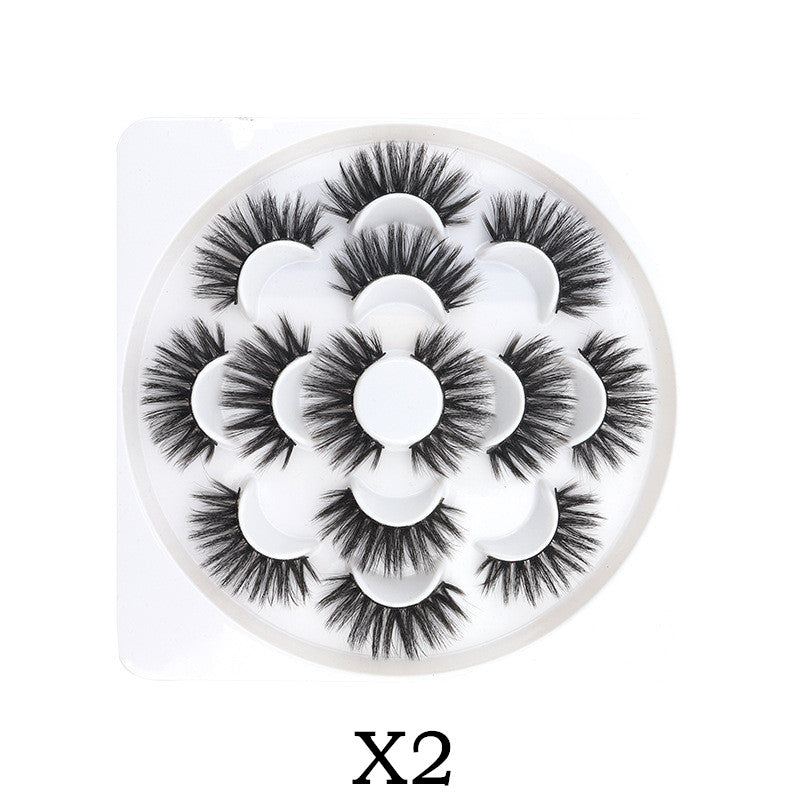 7 pairs of 3D false eyelashes - WarmEssence Essentials