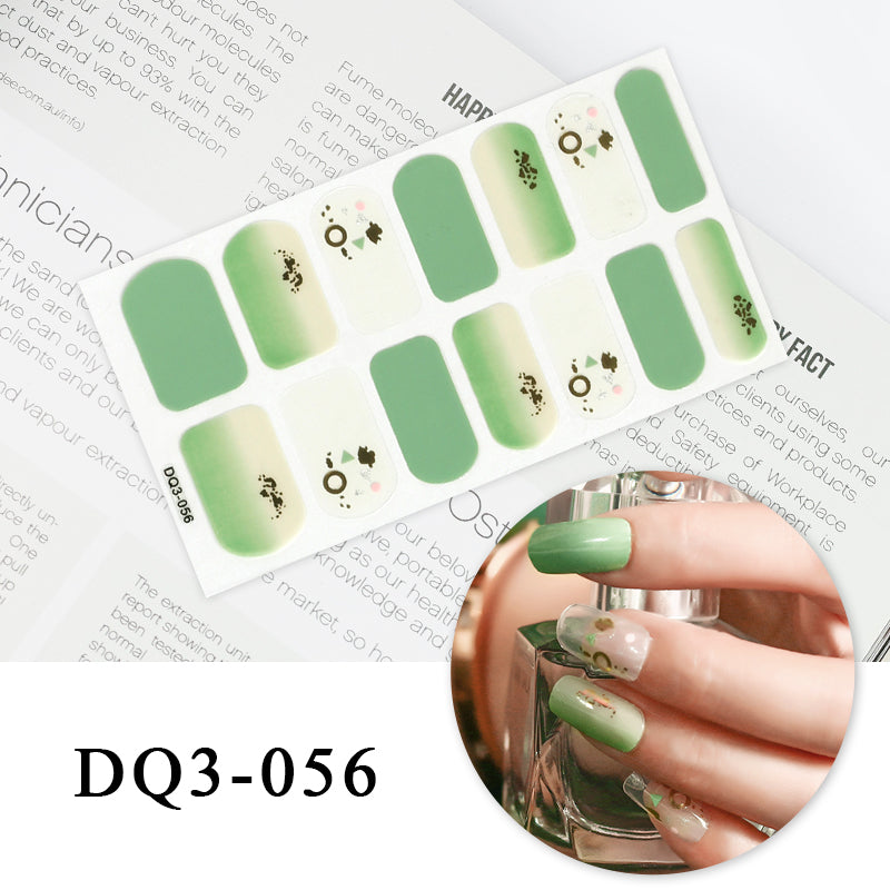 Nail Art Color Nail Stickers Simple Fashion - WarmEssence Essentials