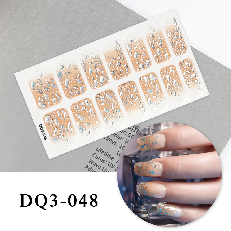 Nail Art Color Nail Stickers Simple Fashion - WarmEssence Essentials